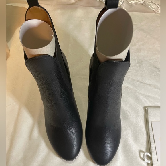 Chloe Leather Carlina Black Ankle Boots 🖤 - Picture 2 of 6